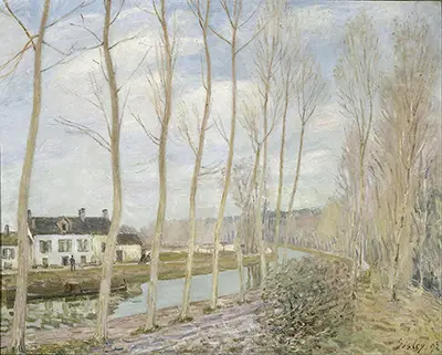 The Canal du Loing Alfred Sisley